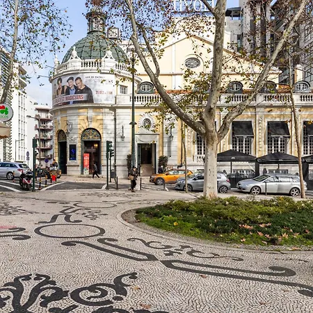 Avenida Da Liberdade Area, Bright And Newly Renovated 2 Bedroom Apartment, Historical Center Apartament Lizbona